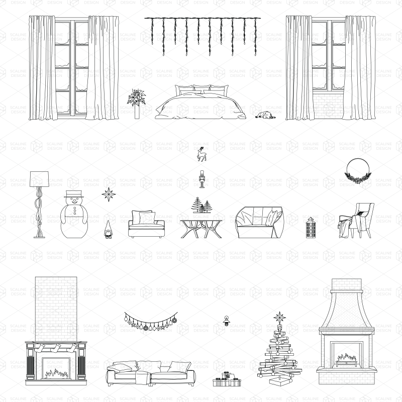 top view furniture cad vector drawing cad drawing vector drawing cad block