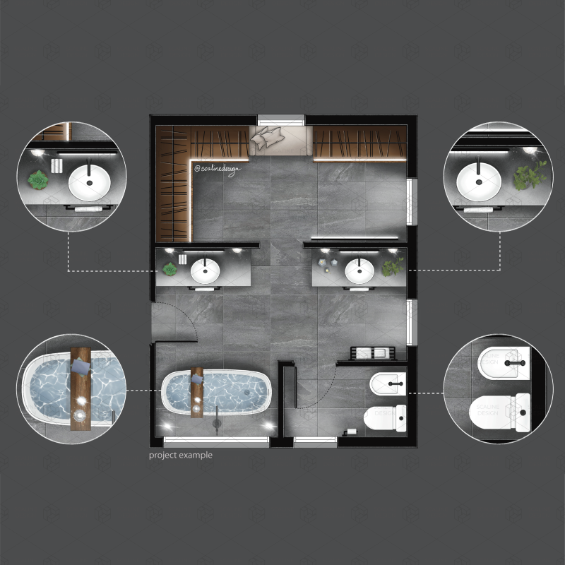 top view furniture cad vector drawing cad drawing vector drawing cad block