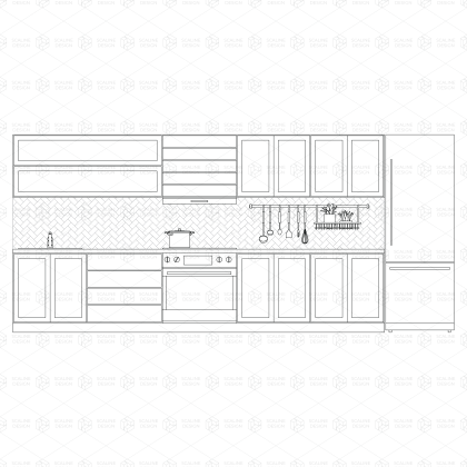 elevation furniture cad vector drawing cad drawing vector drawing cad block free cad drawing kitchen elevation